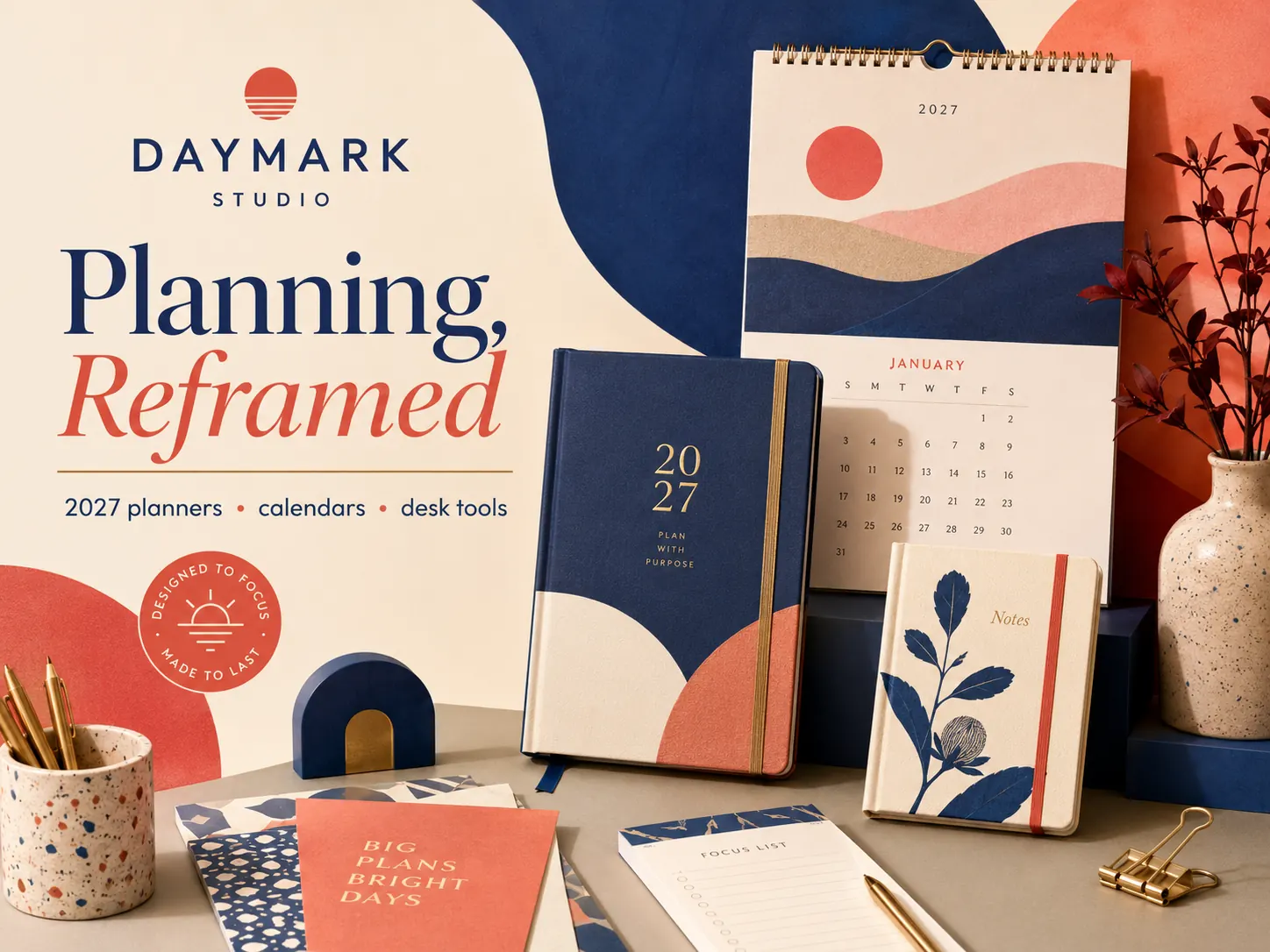 Daymark Studio — Planning, Reframed social hero